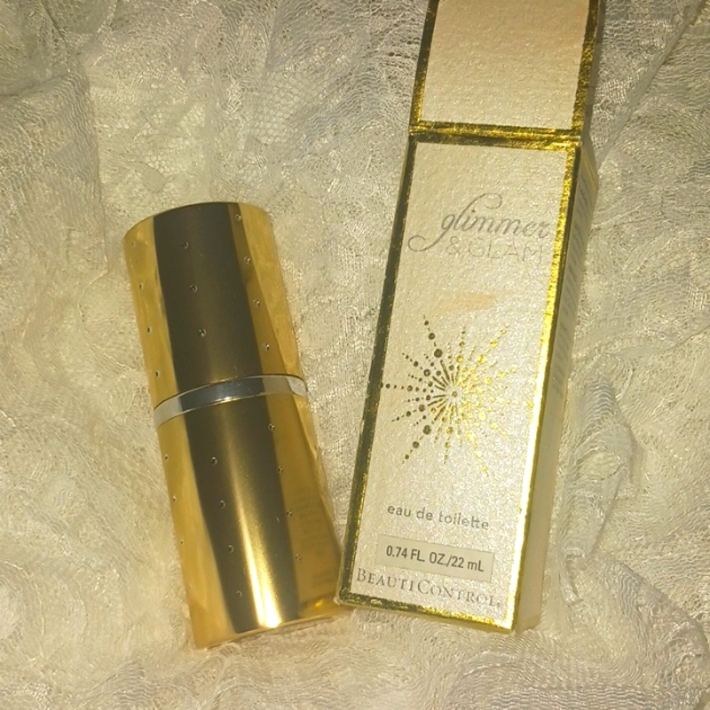 New Beauticontrol Glimmer & Glam eau de toilette .74 fl oz NOS